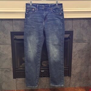 American Eagle Outfitters Men's Air Flex+ Athletic Straight Fit Jeans